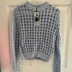 Cute fishnet sweater